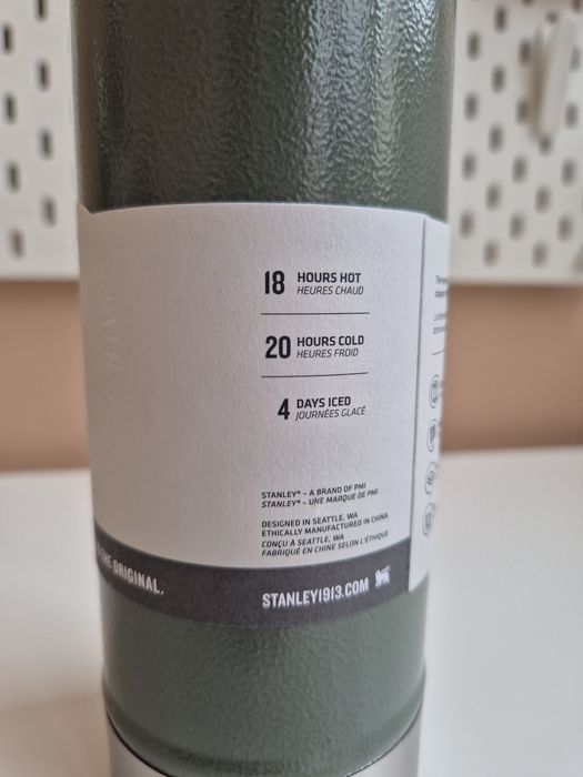 Термос Stanley Classic 0.6l зелений