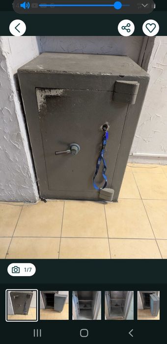 Sejf kasa pancerna solidny z  transportem