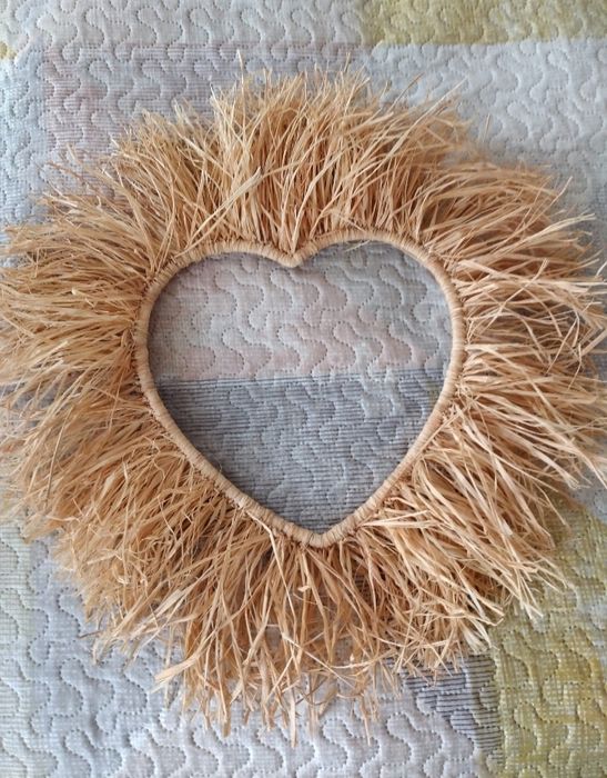 Decoração em forma de coração