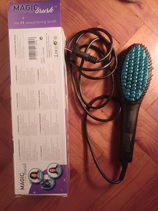 Escova alisadora de cabelo Tristar