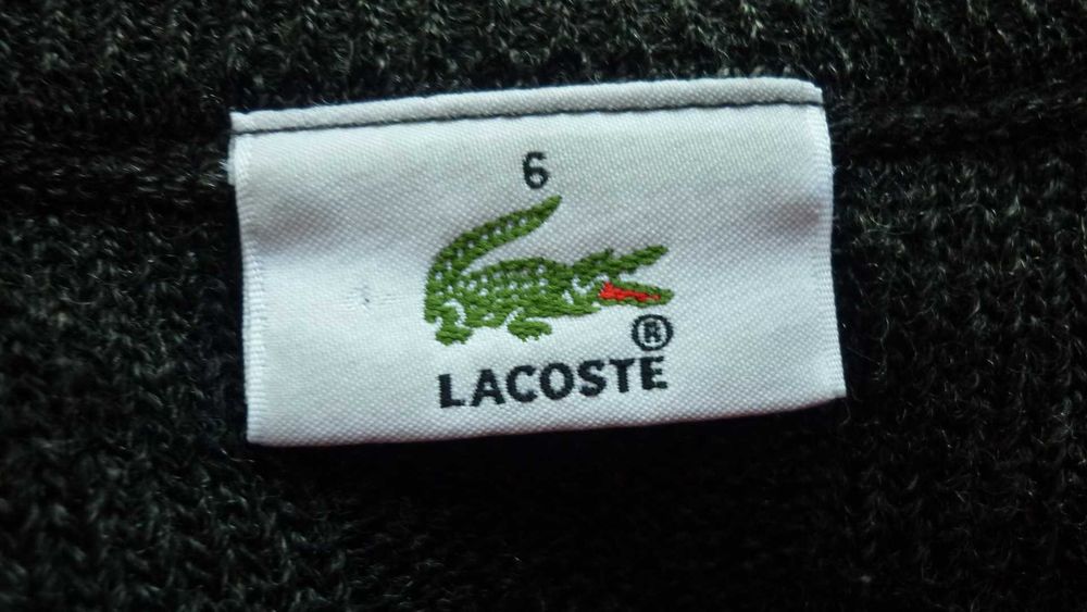Lacoste- męski sweter z wełną  r; XL