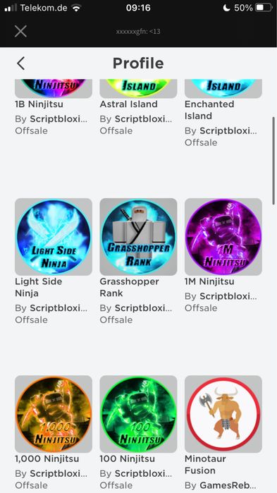 Акаунт в роблаксі