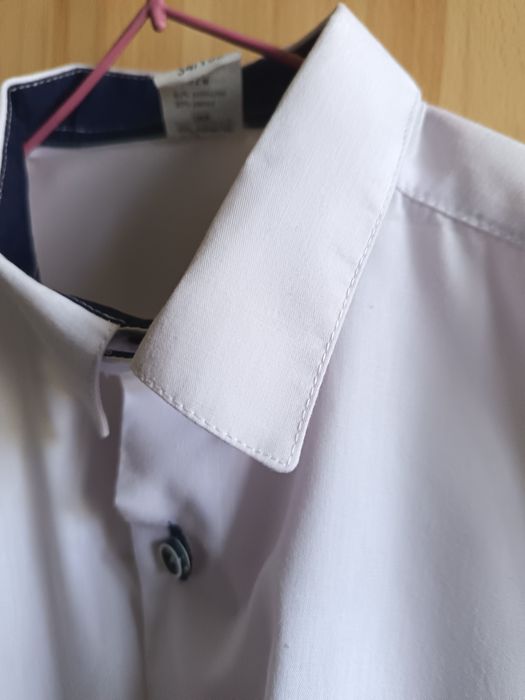 Koszula chłopięca elegancka biala152/34