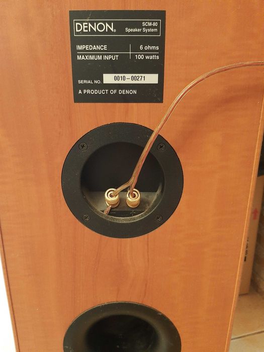 Музыкальный центр DENON. AV RECEIVER + акустика 5 колонок  DENON + DVD