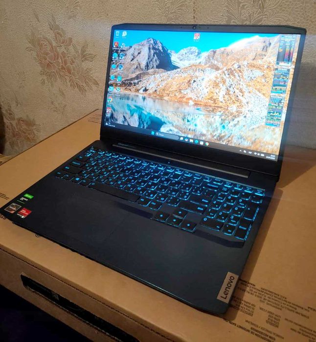 Lenovo Ideapad Gaming 3-15ARH05 (Ryzen5/16RAM/SSD M.2 512Gb/GTX1650ti)