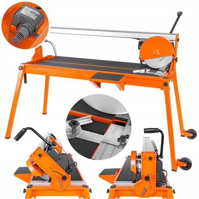 Przecinarka Do Plytek Fliz Glazury Paneli Gresu Piła Stołowa Mokro Sto