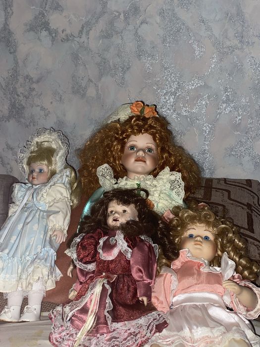 Старі Кукли Фарфорові