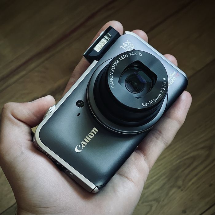 Canon PowerShot SX220 HS ПОВНИЙ КОМПЛЕКТ Цифровий Вінтажний Фотоапарат Мильниця Y2K