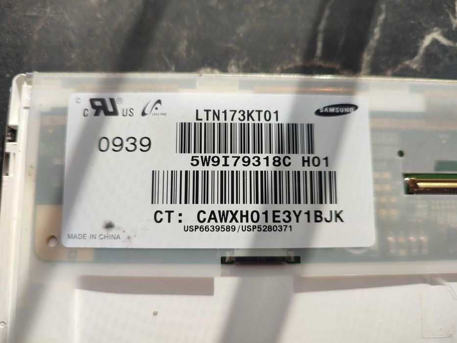 Матриці для ноутбука 13.3 14 15.6 17.3 дюйма LED LCD Slim 40pin 30pin