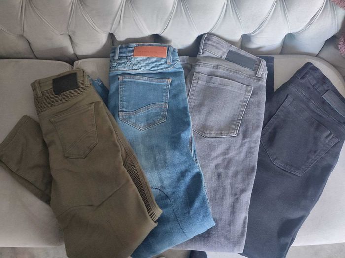 Spodnie jeans motocyklowe Rebelhorn, Shima, Ozone *pytaj o rozmiar