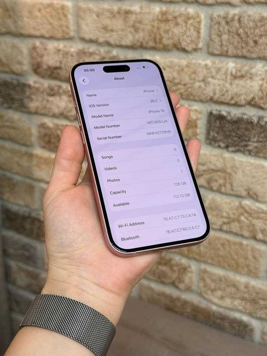 Iphone 15 128 gb, супер стан, айфон 15 128