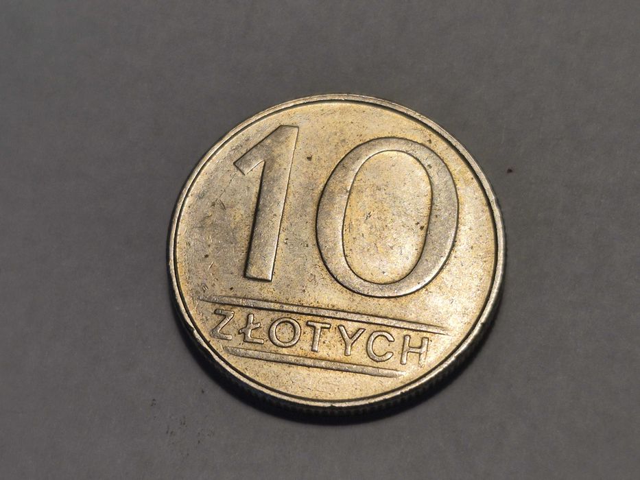 Używana moneta 10 złotych