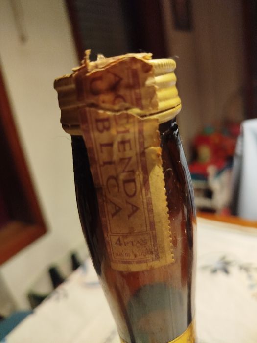 Garrafa vintage de ponche Nelson