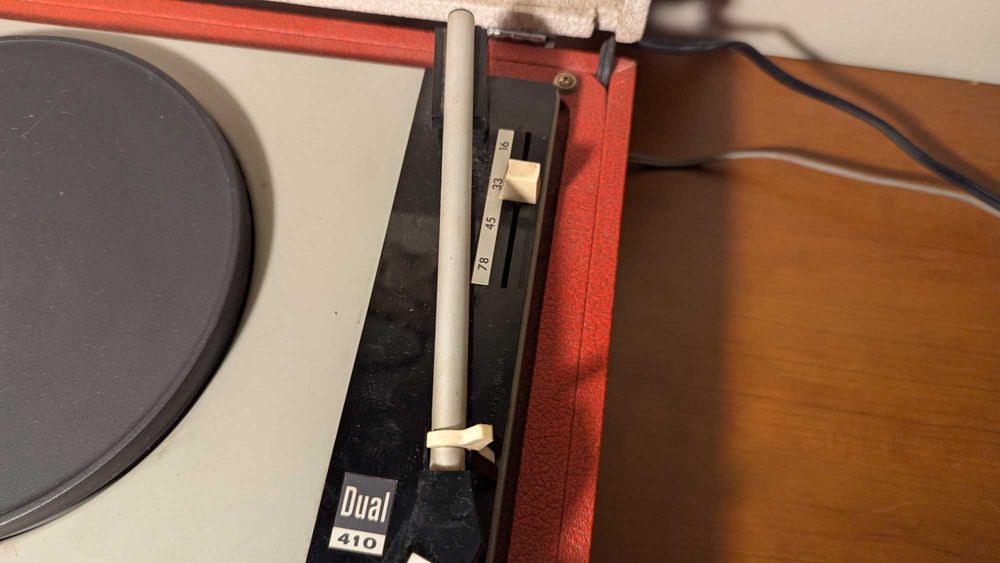 sprawny gramofon stereo Dual P410 - vintage 1967r.