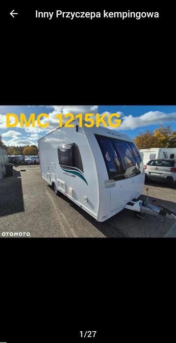 Przyczepa kempingowa  2015 Lunar Stellar Zarejestrowana Alde Osobny prysznic