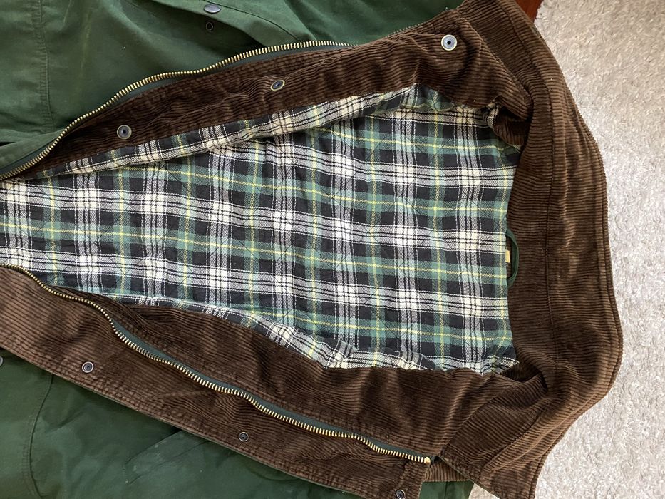 Parka homem verde