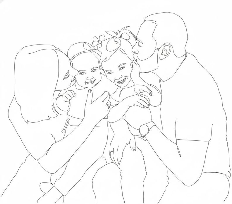 Розмальовки по вашим фото(альбоми)