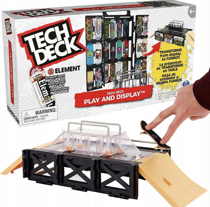 TECH Deck FINGERBOARD + Rampa  Skatepark Dla Dzieci +10 na święta