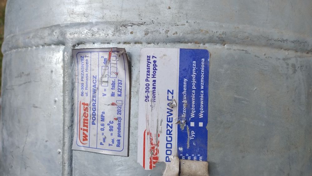 Boiler Zasobnik Zbiornik CWU 150L