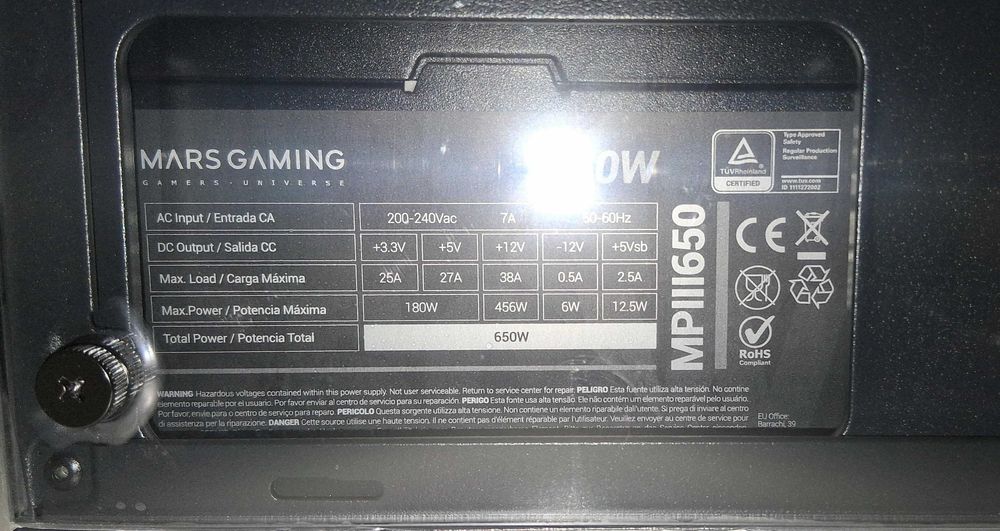 Pc i7-11700F 11th Gen, 16 GB RAM, NVIDIA GeForce RTX 3060, 12 GB VRAM