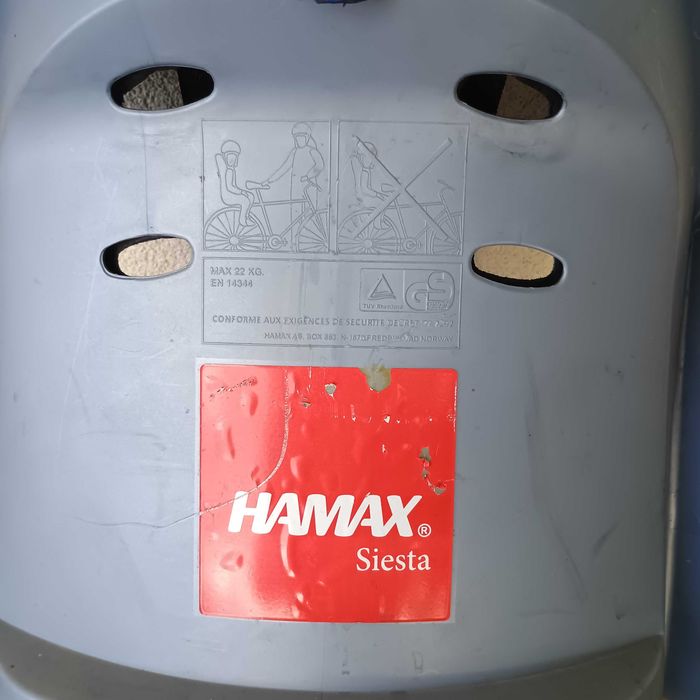 Fotelik rowerowy HAMAX