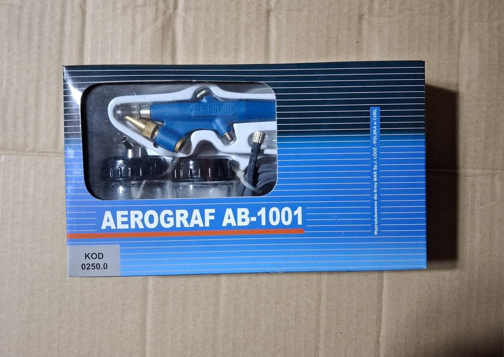 ADLER Aerograf AB-1001 Z Dyszą 0,3mm 0250.0