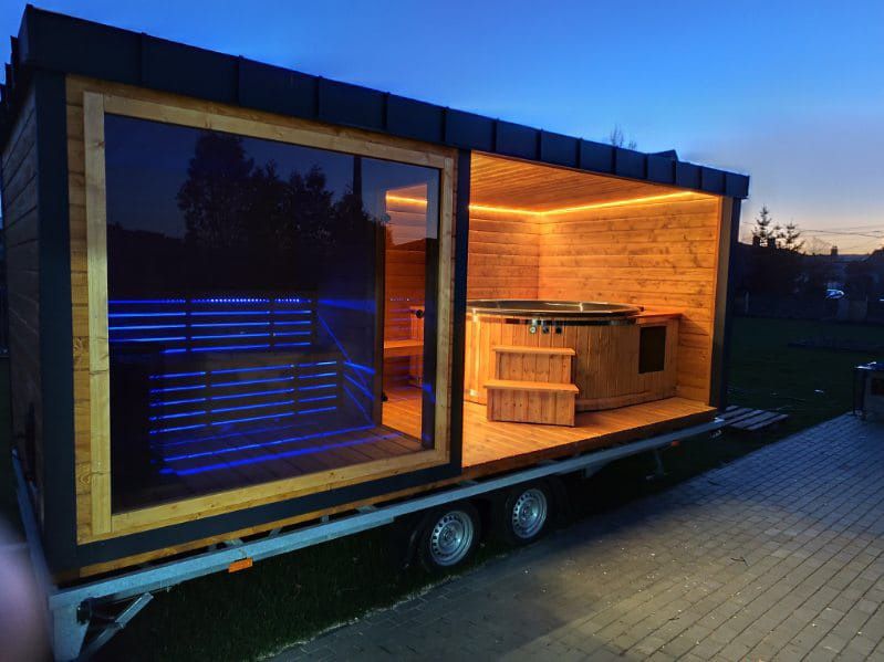 Wynajem Spa Sauna, Jacuzzi  Kościerzyna