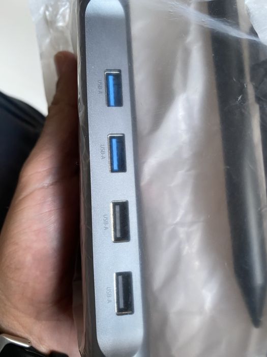 Docking Station Adaptador Usb C 11 em 1 com 4K e caneta NOVO64563861710081122