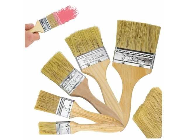 Pędzle malarskie 5 sztuk