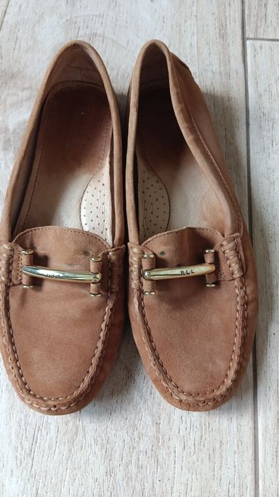 Ralph Lauren макасины замшевые женские 38р