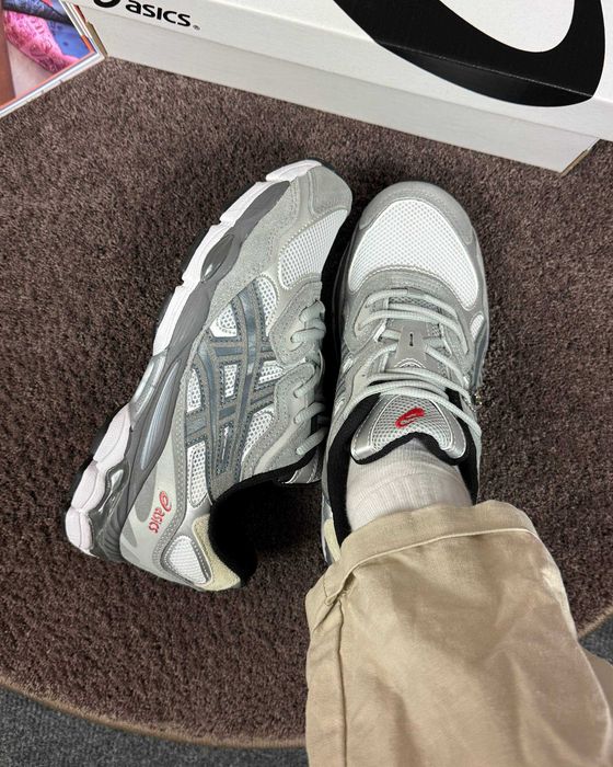 Кросівки Asics GEL-NYC Silver Grey /Кросовки Асикс/Кросовки мужские
