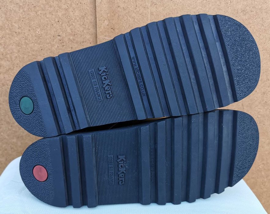 Кожаные туфли босоножки балетки лоферы Kickers 42 р. 26,5 см Оригинал