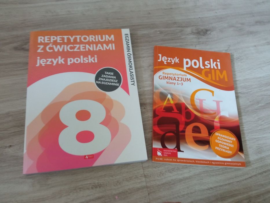 Repetytorium z ćwiczeniami języka polski + repetytorium gimnazjum