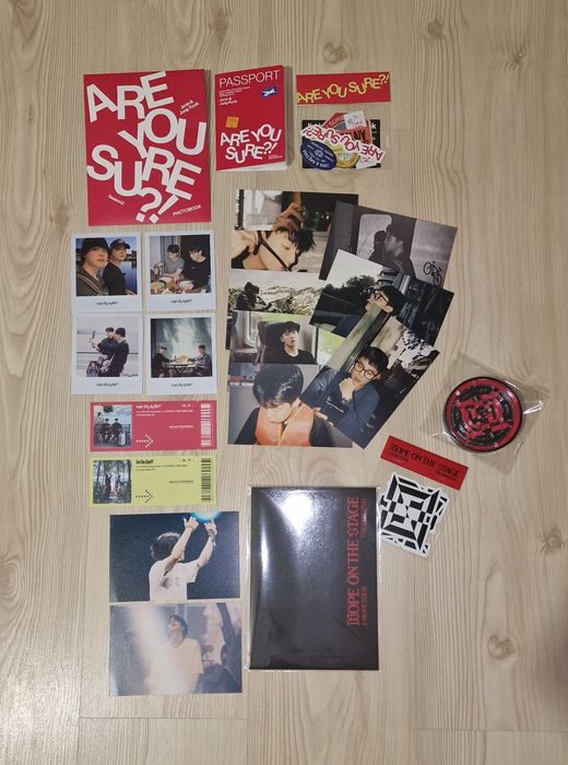 Are you sure!?, J-HOPE, листівка Юнгі