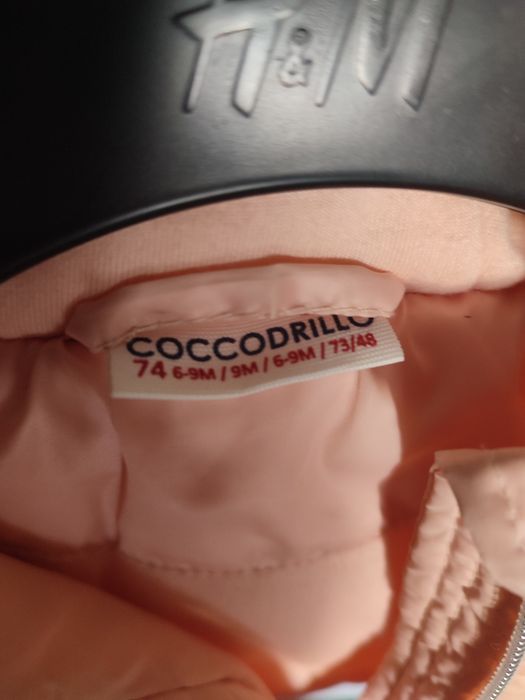 Prześliczna kurtka niemowlęca dla dziewczynki 74 Coccodrillo