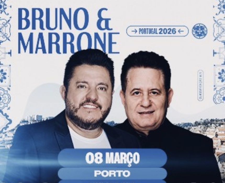 Bilhete Bruno e Marrone (Porto)