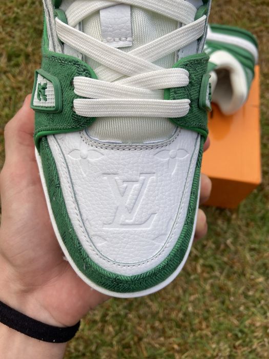 Louis Vuitton LV Trainer “Green Monogram”