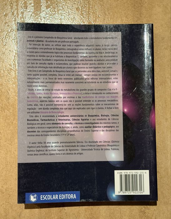 Etender a Bioquímica | Luís S.Campos