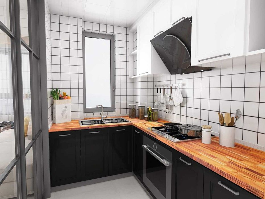 Blat teak egzotyk INTERBUILD 2000 x 800 x 26 nowy na stół / wyspę