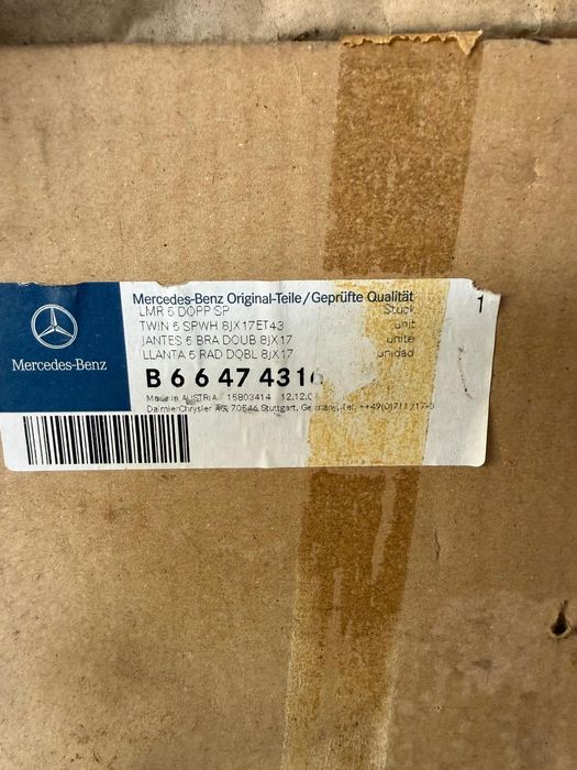 4 Jantes  originais mercebes c320