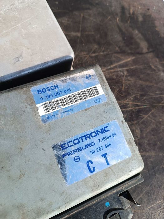 ЕБУ Мозги Опель Омега А Блок Управления Двигателем Вектра Рекорд