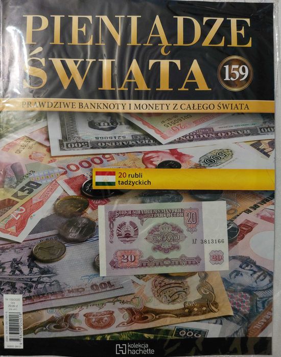 Kolekcja "Pieniądze Świata" nr 154 do 180