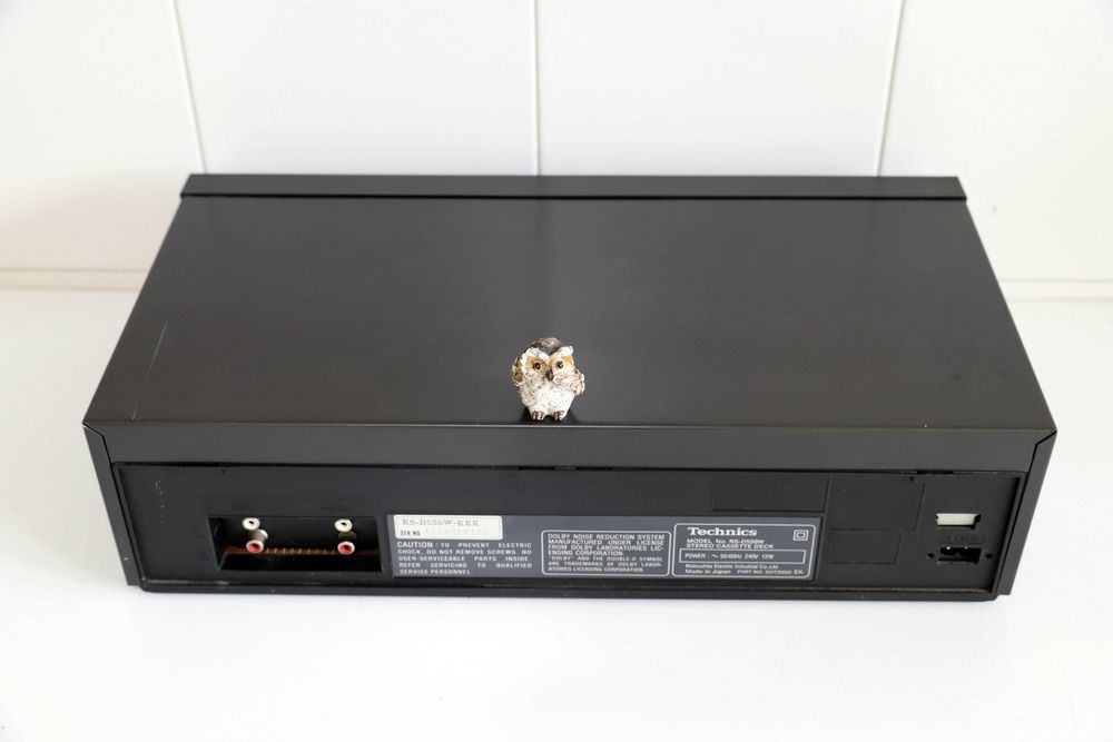 Techncis RS-D550W Duplo Tape Deck Cassetes
