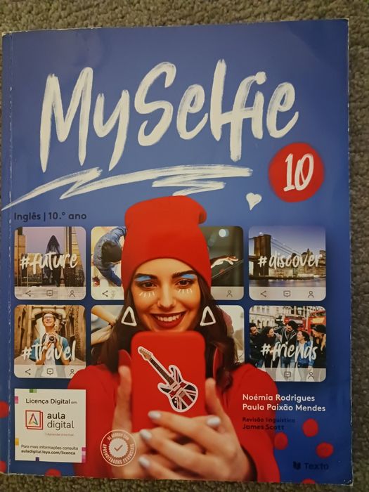 MySelfie 10. Manual e Caderno de atividades Inglês 10 ano