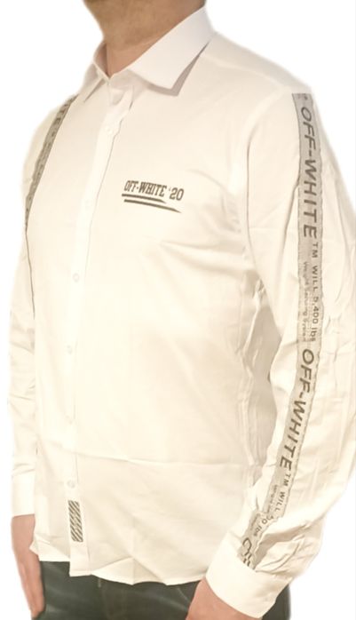 Off White koszula męska r.M,L,XL,XXL,3XL