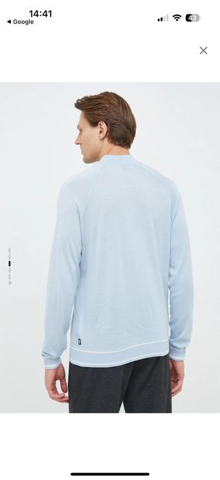 Мужской шерстяной легкий свитер Boss