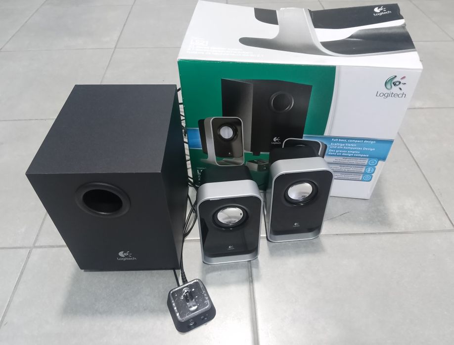 Colunas Logitech Ls21 2.1