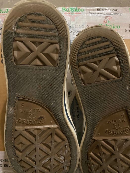 Trampki Converse białe damskie rozm.37,5 czyli 5
