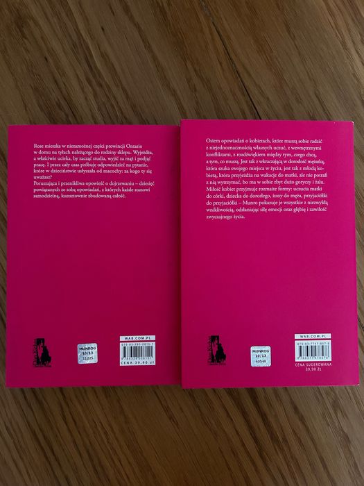 Alice Munro - „Miłość dobrej kobiety” i „Za kogo Ty się uważasz?”