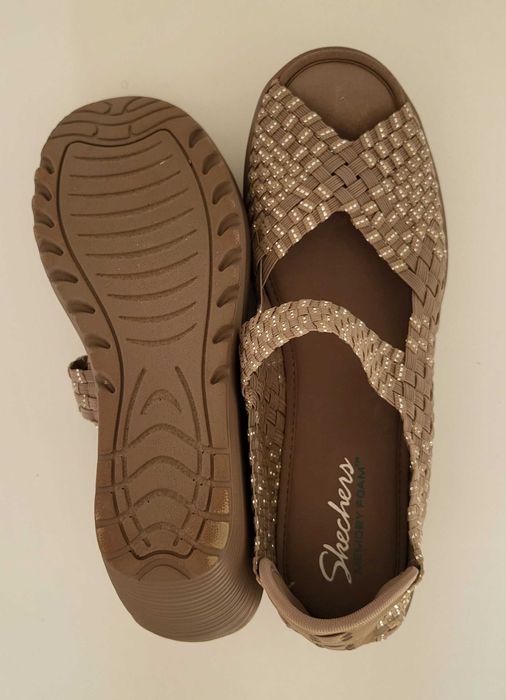 Жіночі босоніжки бренду Skechers. Босоніжки женские.